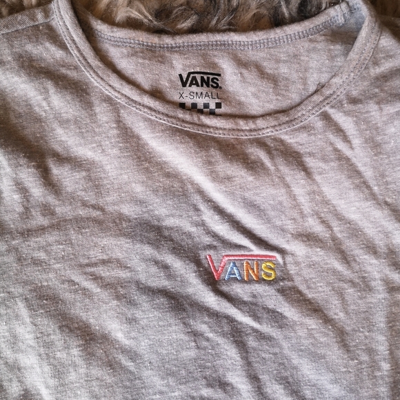Brand New Vans Brighton Grey Baby Tee - Picture 4 of 5